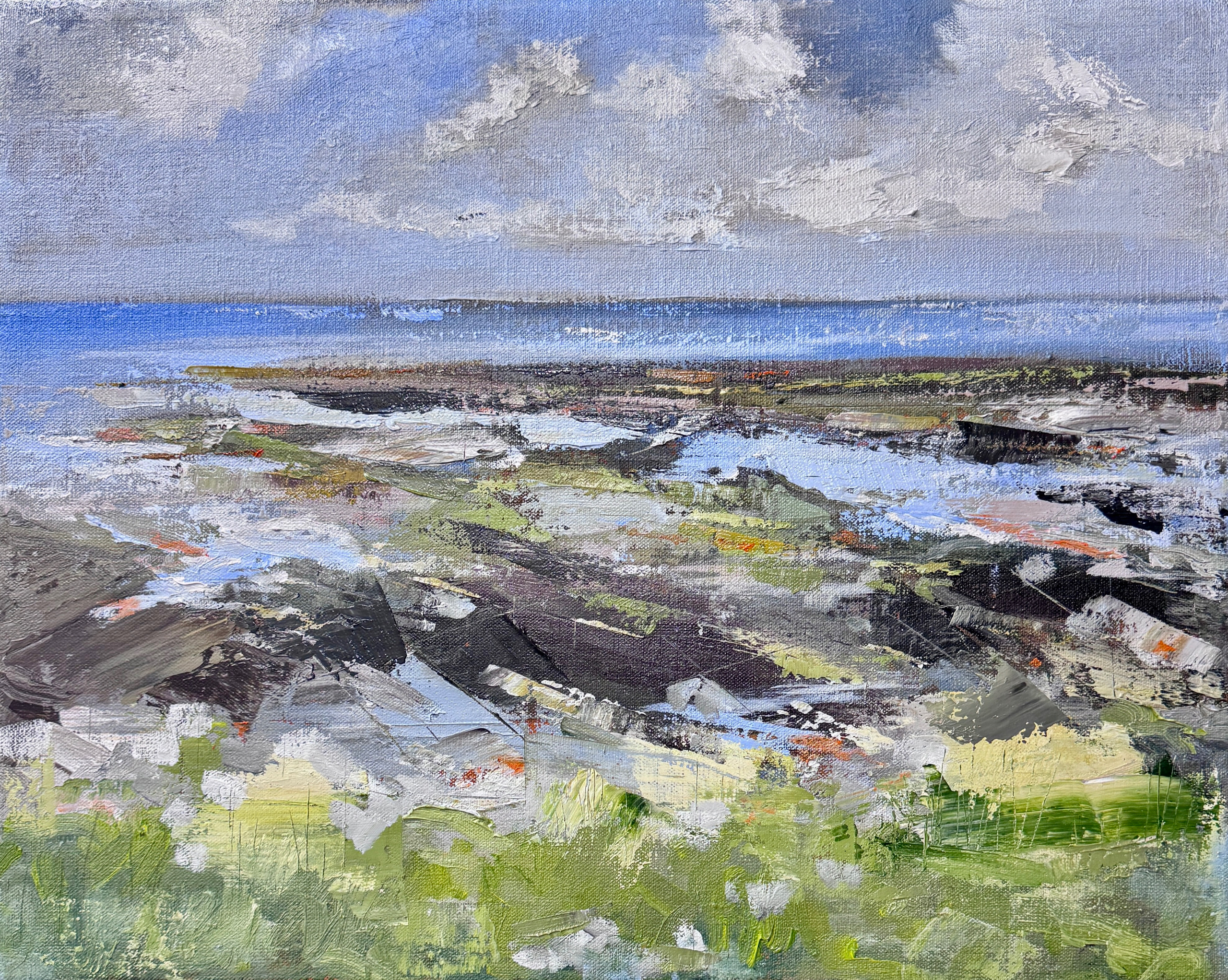 Aran Islands, County Galway, Ireland. 20x16 inches, Oil on Belgium linen.