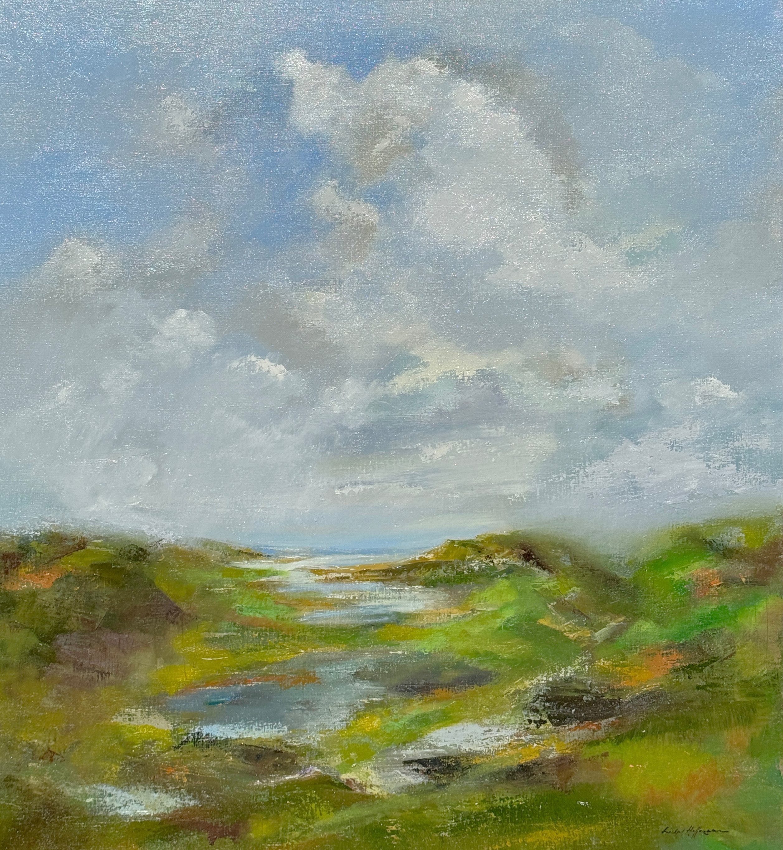 From the Dingle Peninsula, County Kerry, Ireland. 42x48 inches, oil on Belgium linen. (sold)