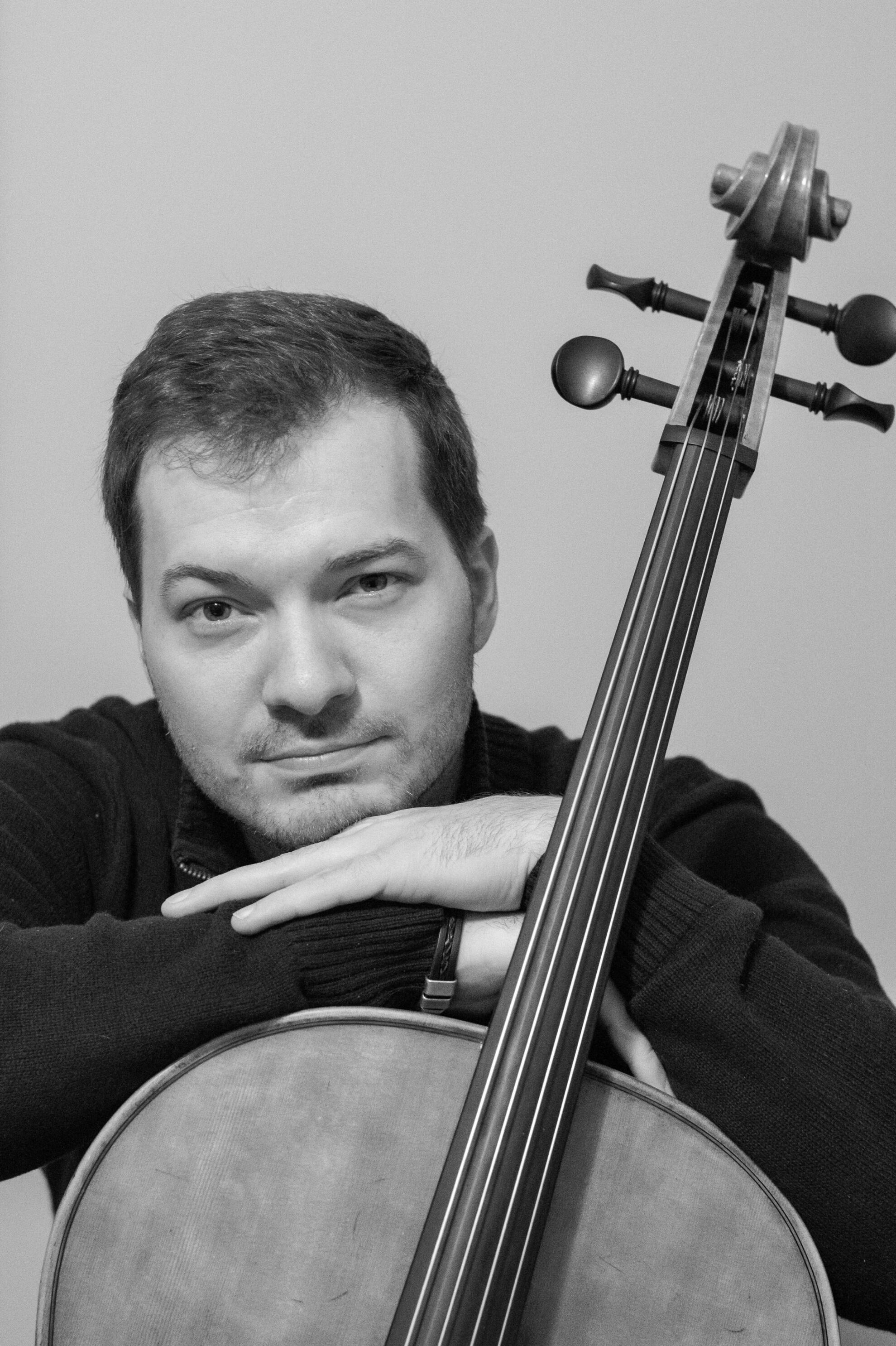 Collaborator, Harrison Cook, cellist, performer, and composer.